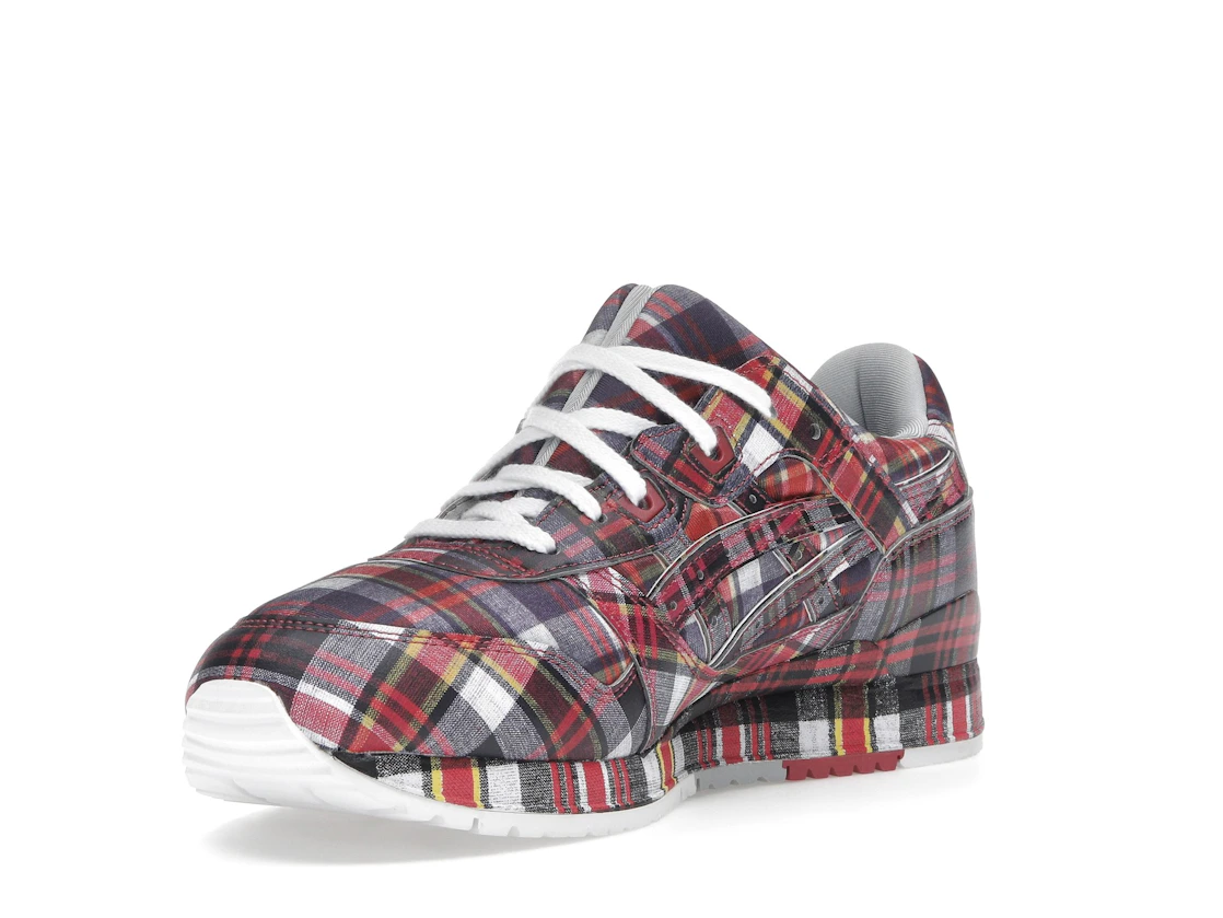 ASICS Gel-Lyte III '07 Remastered Comme des Garçons SHIRT Red Plaid