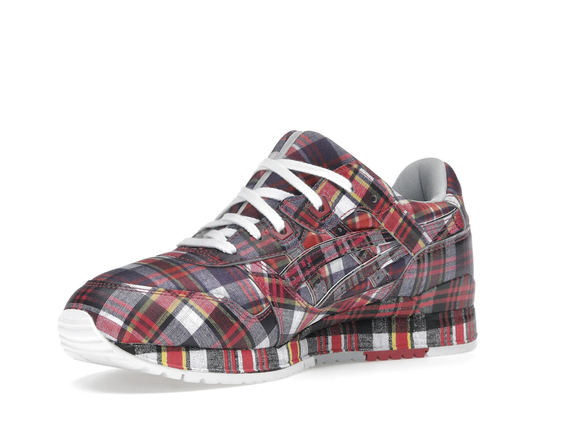 ASICS Gel-Lyte III '07 Remastered Comme des Garçons SHIRT Red Plaid