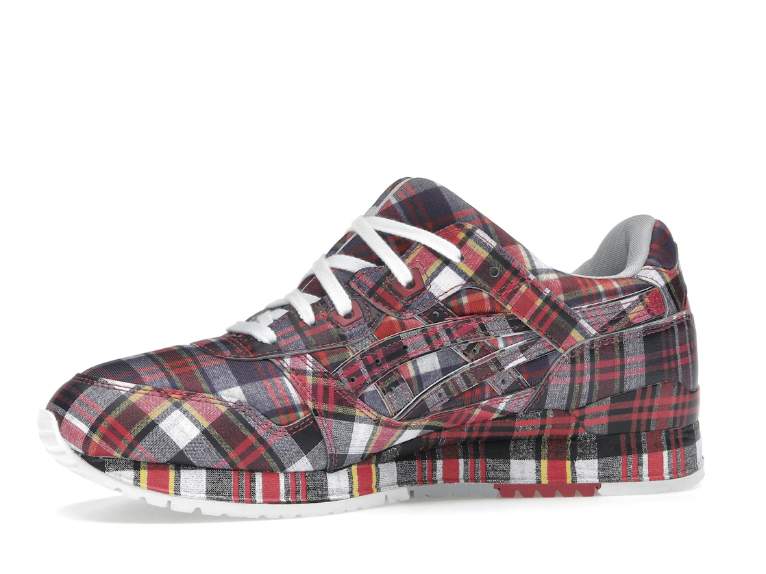 ASICS Gel-Lyte III '07 Remastered Comme des Garçons SHIRT Red Plaid