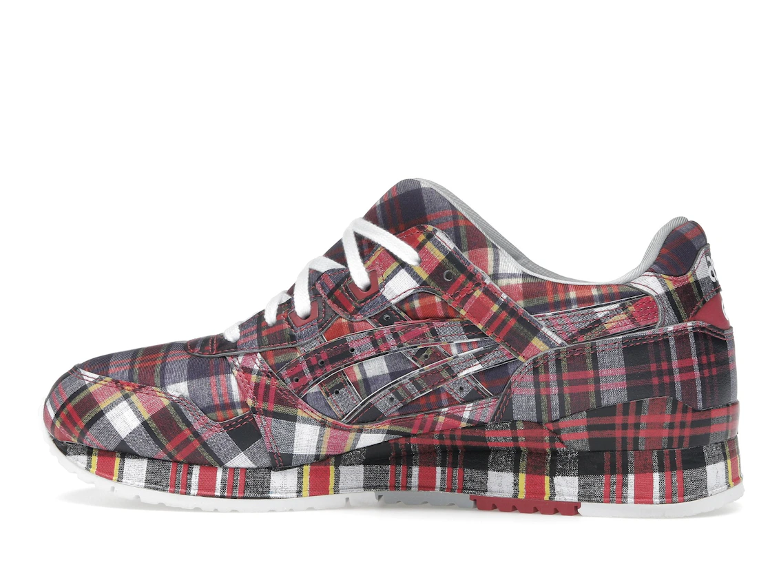 ASICS Gel-Lyte III '07 Remastered Comme des Garçons SHIRT Red Plaid