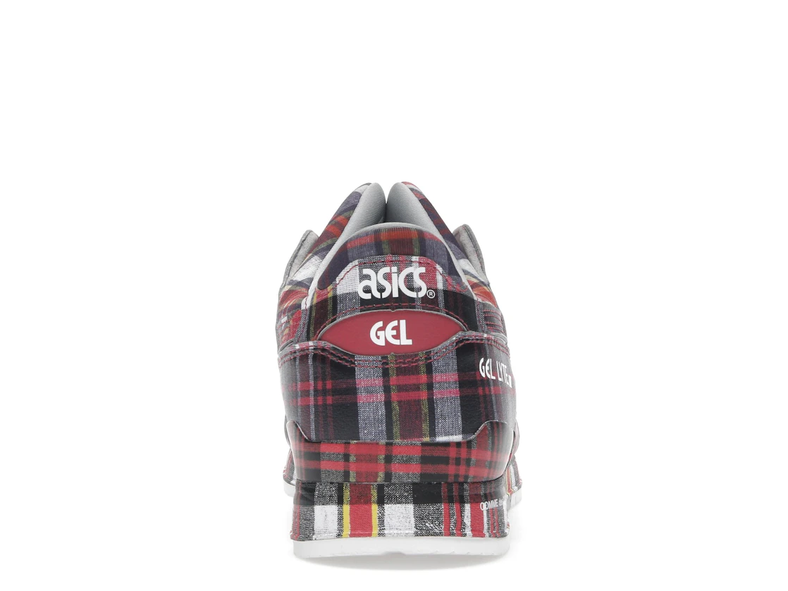 ASICS Gel-Lyte III '07 Remastered Comme des Garçons SHIRT Red Plaid