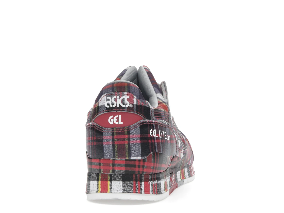 ASICS Gel-Lyte III '07 Remastered Comme des Garçons SHIRT Red Plaid