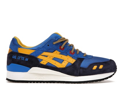Arrivals Asics Asics Gel Lyte Iii Navy Orange Sneaker Release