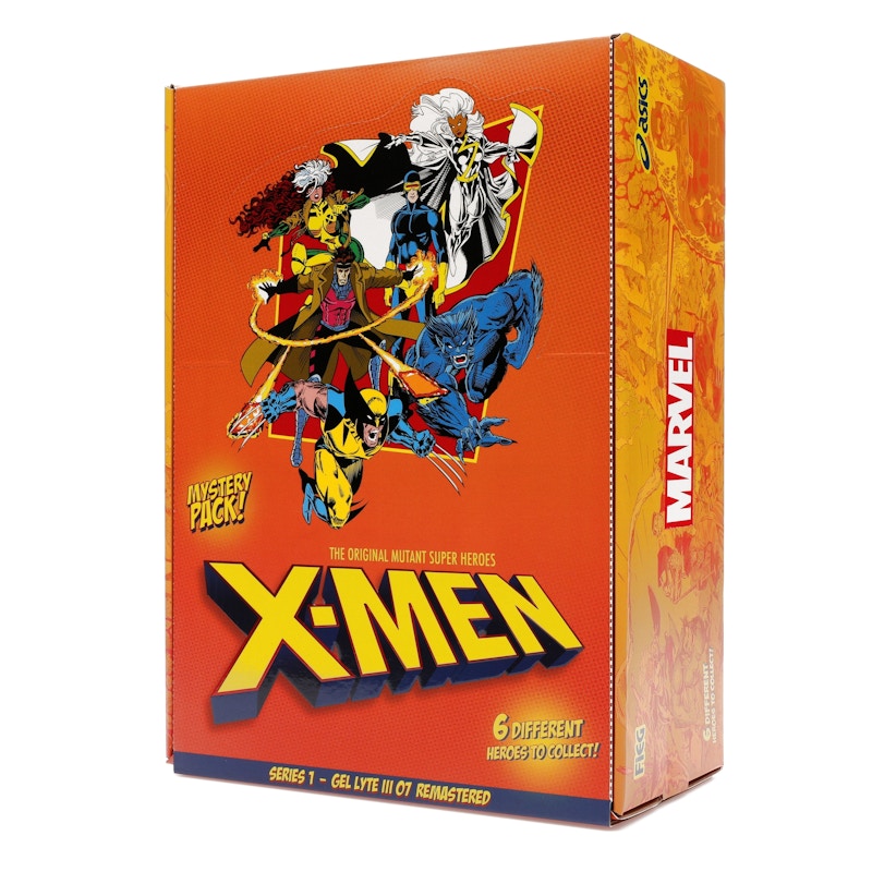 ASICS Gel-Lyte III '07 Remastered Kith Marvel X-Men Mystery Sealed Box (Trading Card Included)