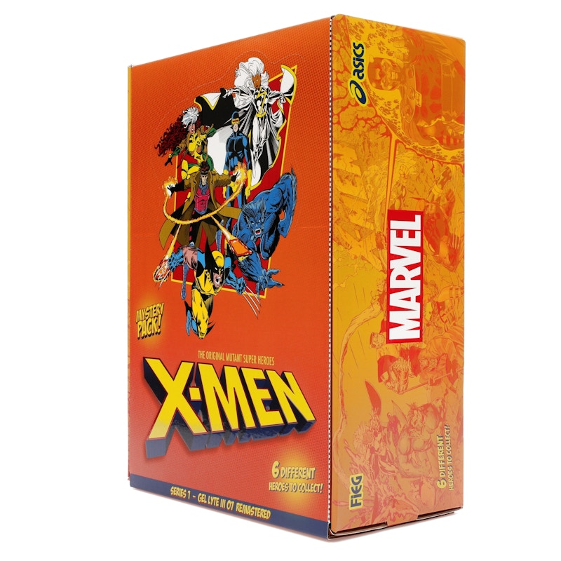 ASICS Gel-Lyte III '07 Remastered Kith Marvel X-Men Mystery Sealed Box (Trading Card Included)