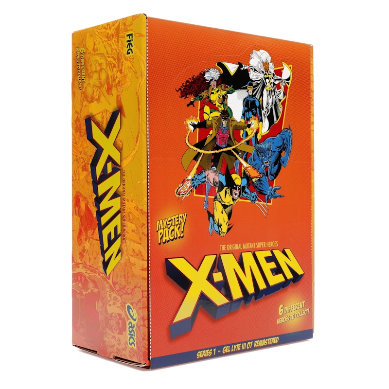 ASICS Gel-Lyte III '07 Remastered Kith Marvel X-Men Mystery Sealed Box (Trading Card Included)