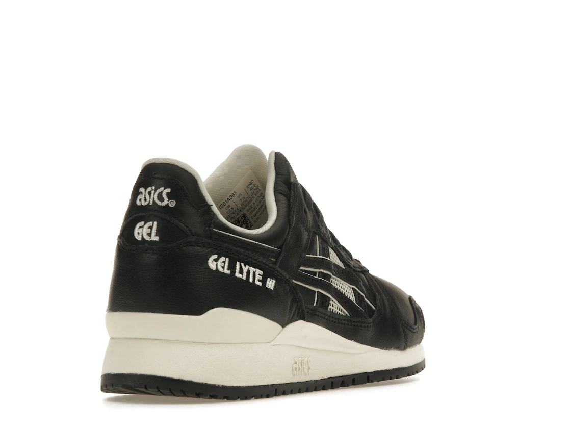 ASICS Gel-Lyte III Black Leather
