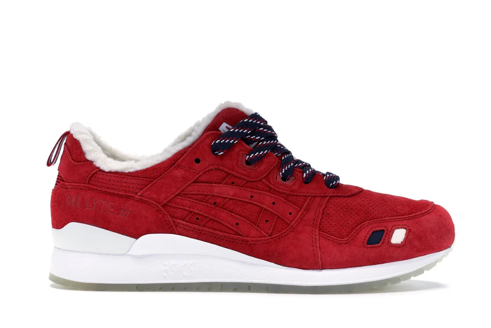 ASICS Gel-Lyte III Kith x Moncler Red 0