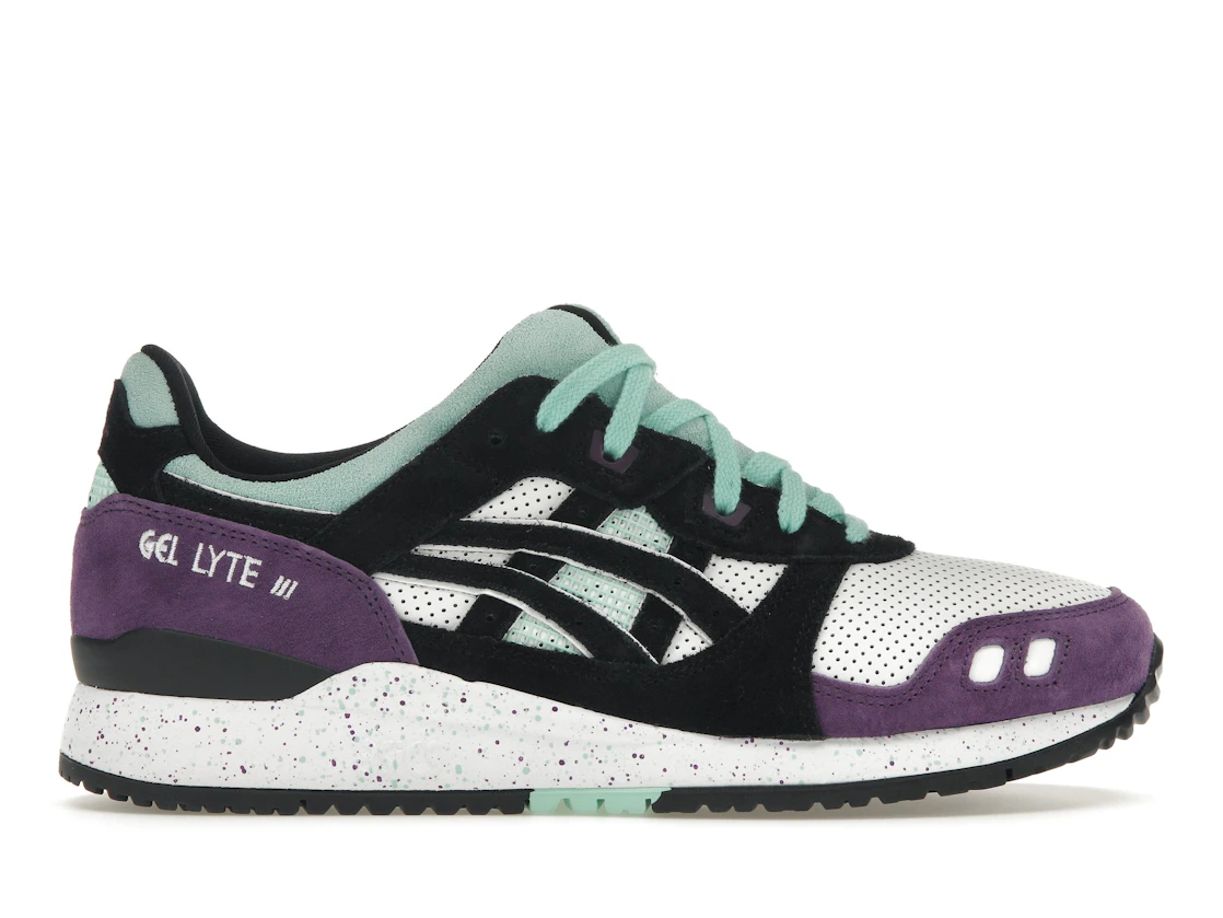ASICS Gel-Lyte III OG White Black Mint Purple