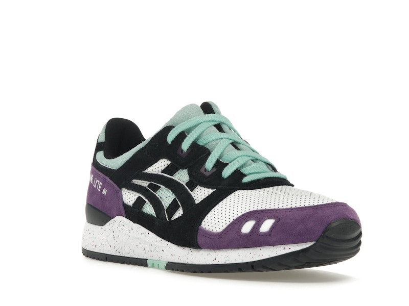ASICS Gel-Lyte III OG White Black Mint Purple