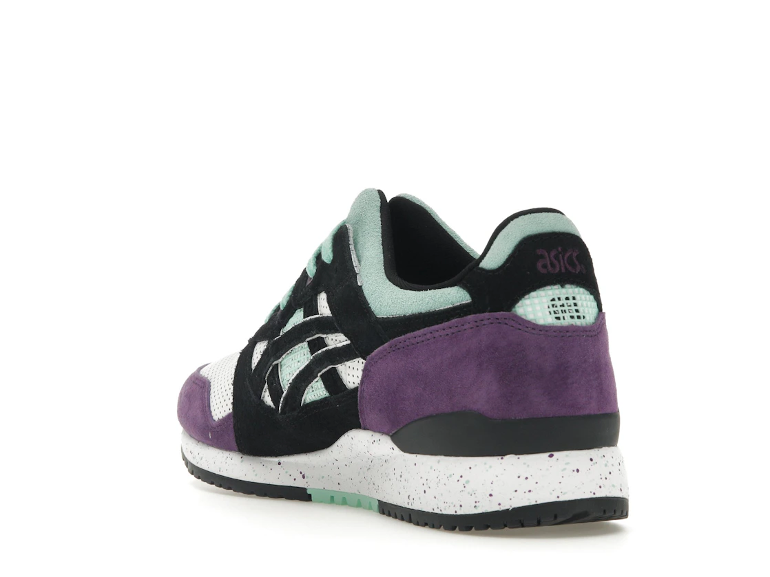 ASICS Gel-Lyte III OG White Black Mint Purple