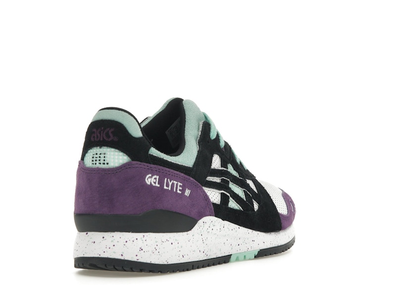 ASICS Gel-Lyte III OG White Black Mint Purple