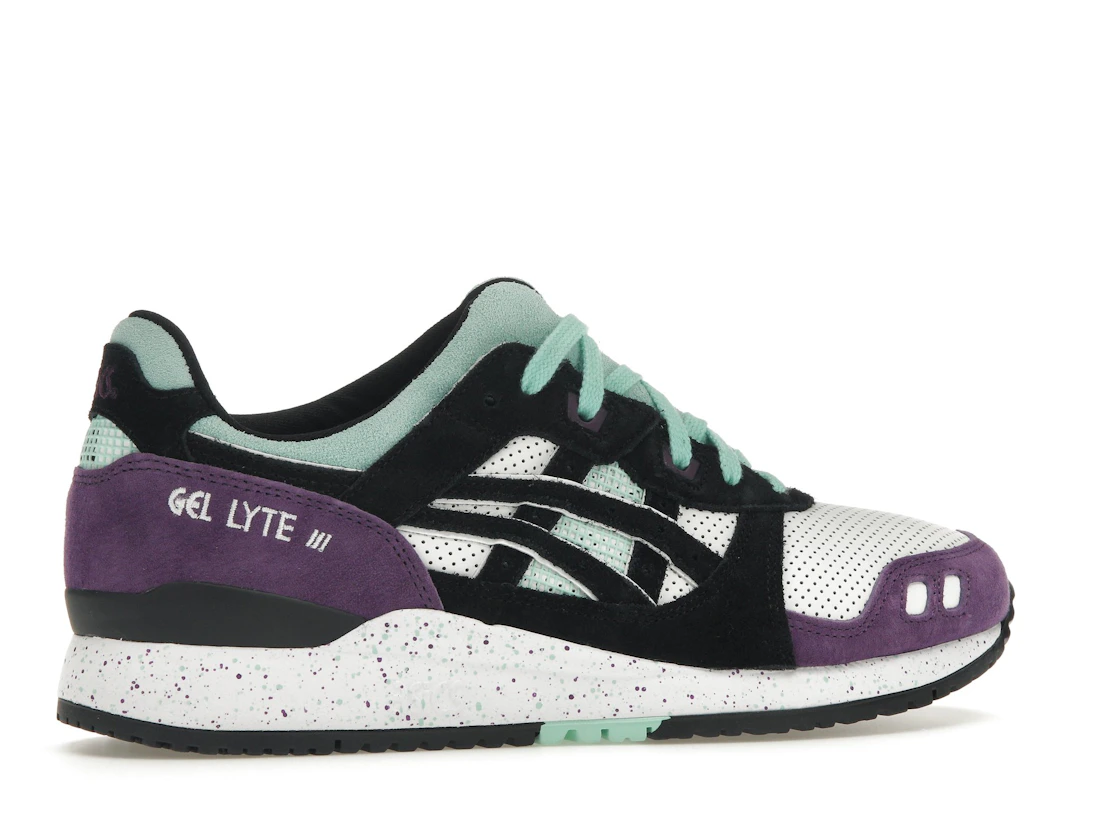ASICS Gel-Lyte III OG White Black Mint Purple