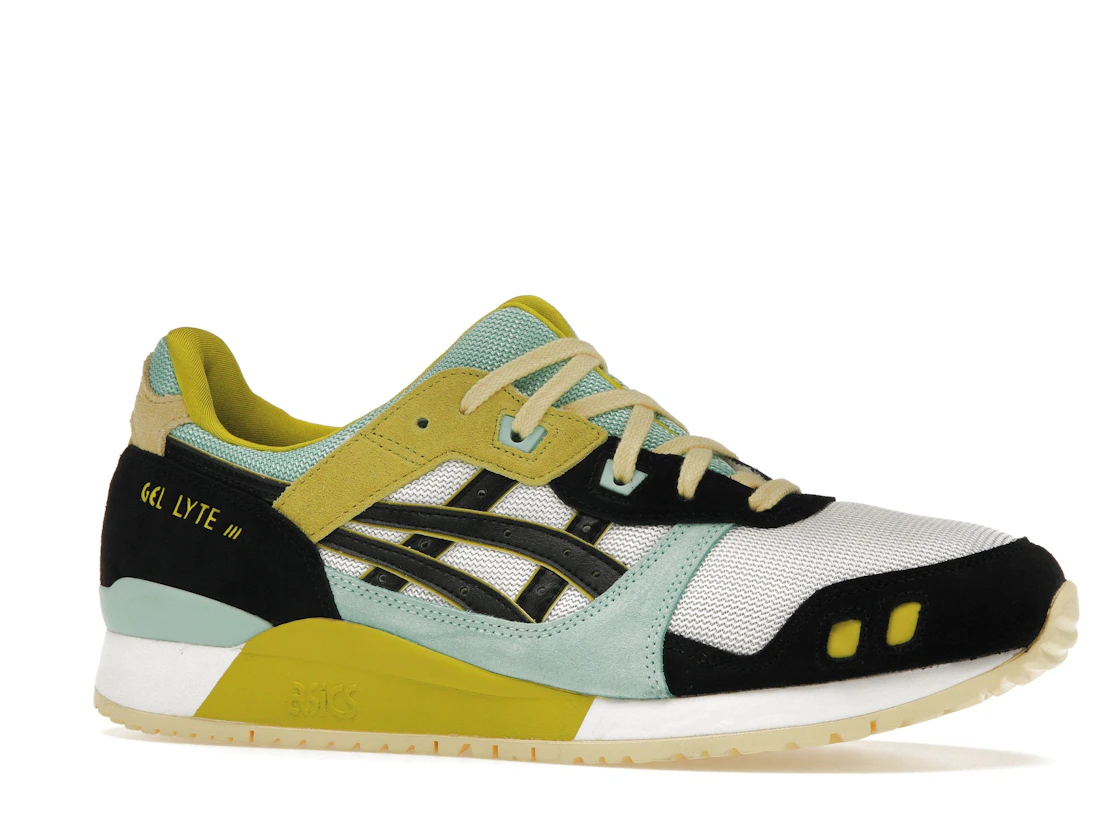 ASICS Gel-Lyte III OG White Black Moss Green Blue