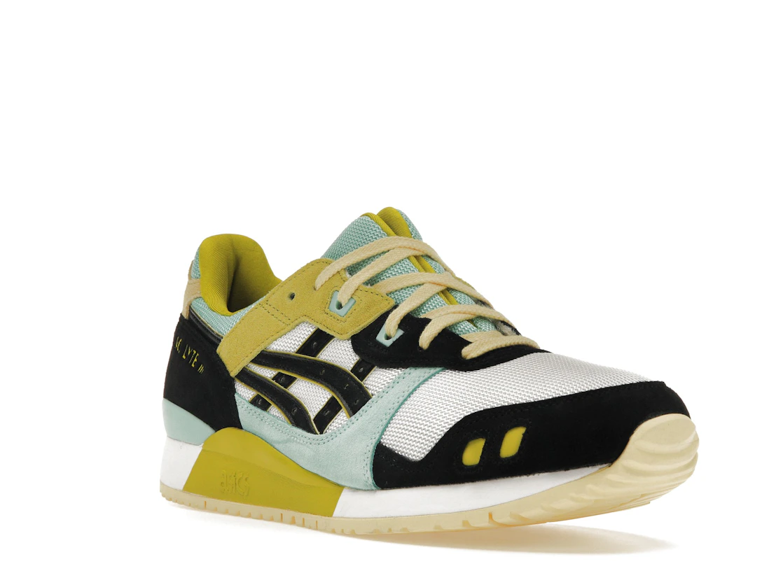 ASICS Gel-Lyte III OG White Black Moss Green Blue
