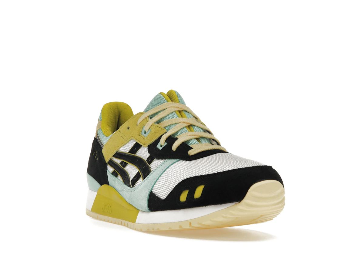 ASICS Gel-Lyte III OG White Black Moss Green Blue