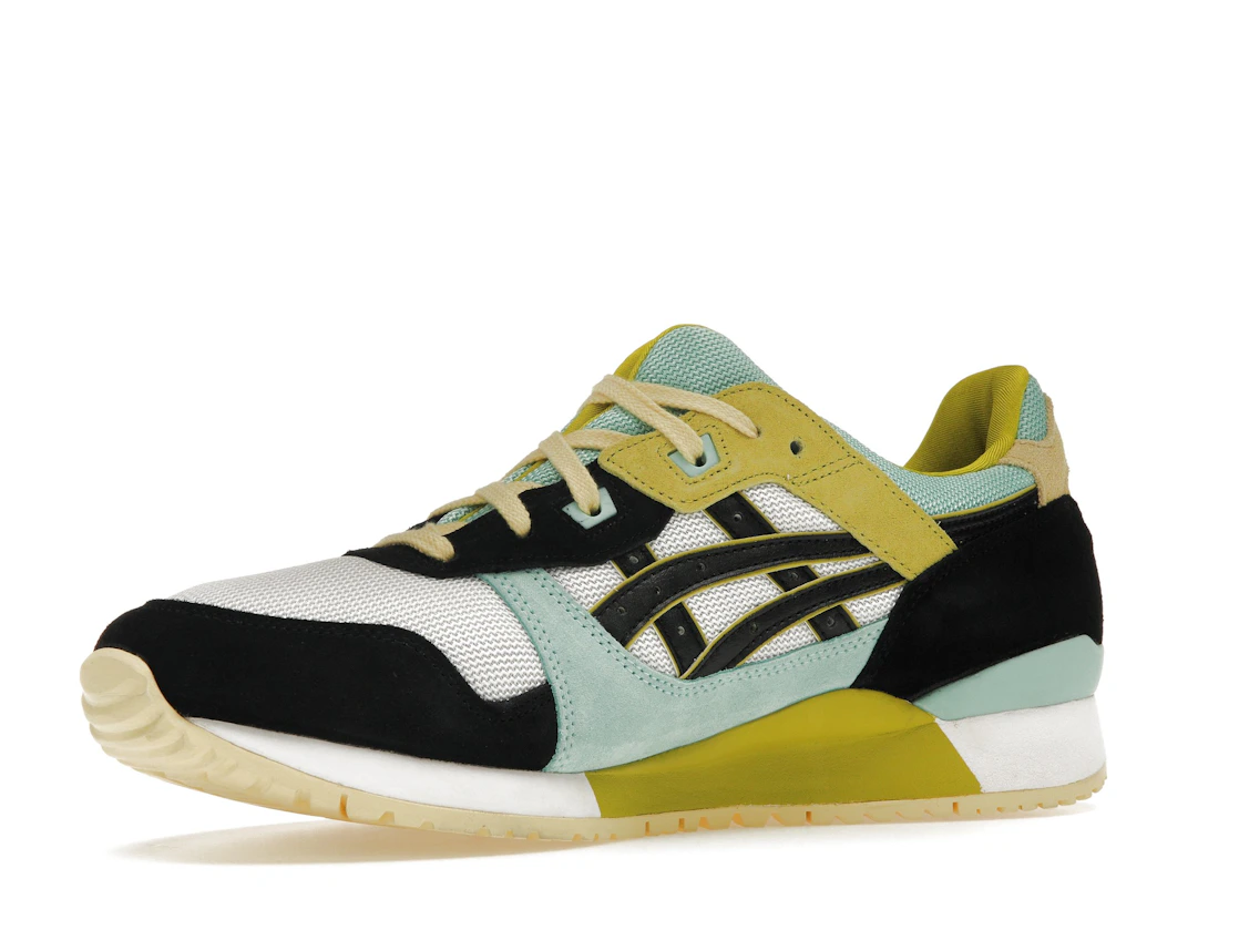ASICS Gel-Lyte III OG White Black Moss Green Blue