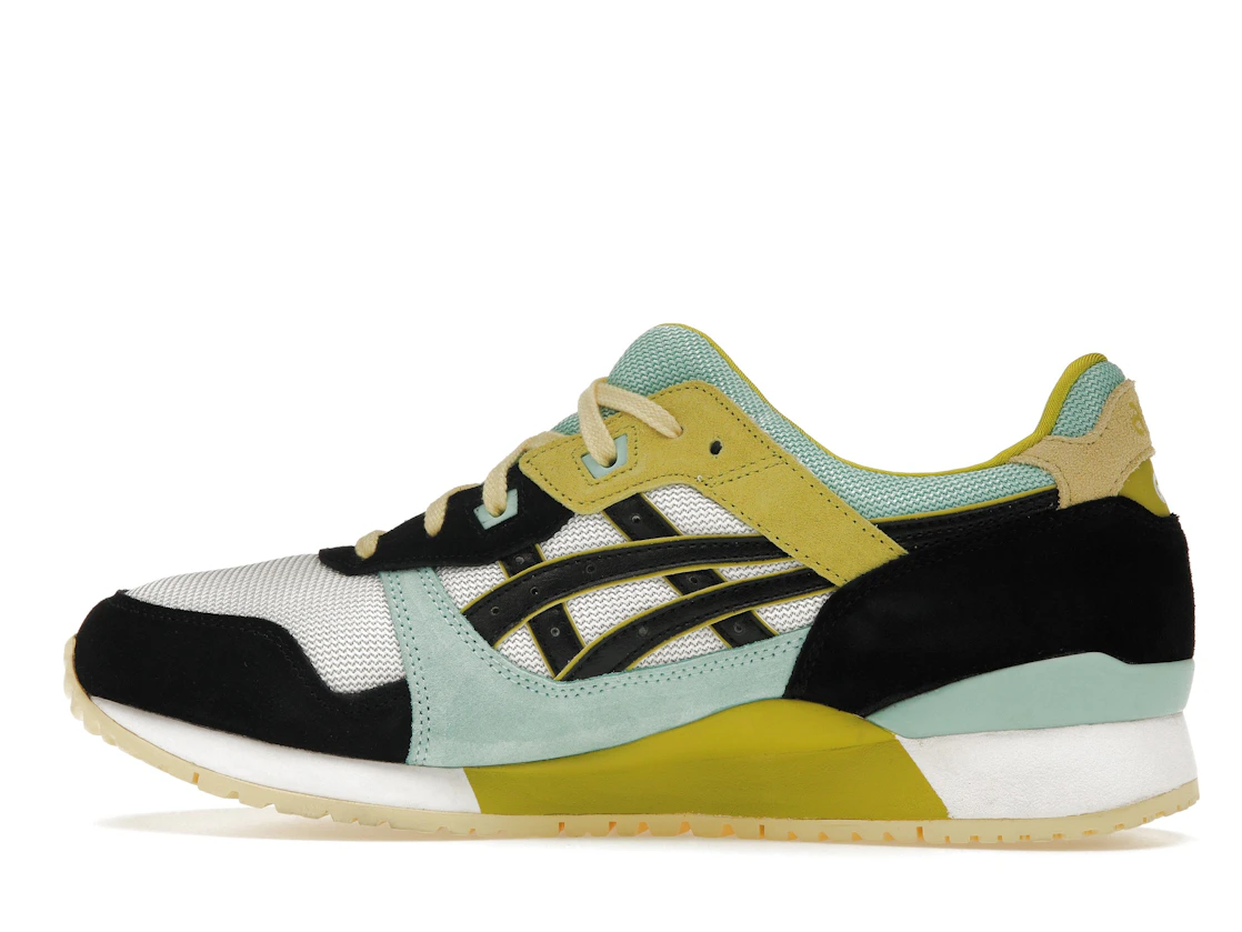 ASICS Gel-Lyte III OG White Black Moss Green Blue