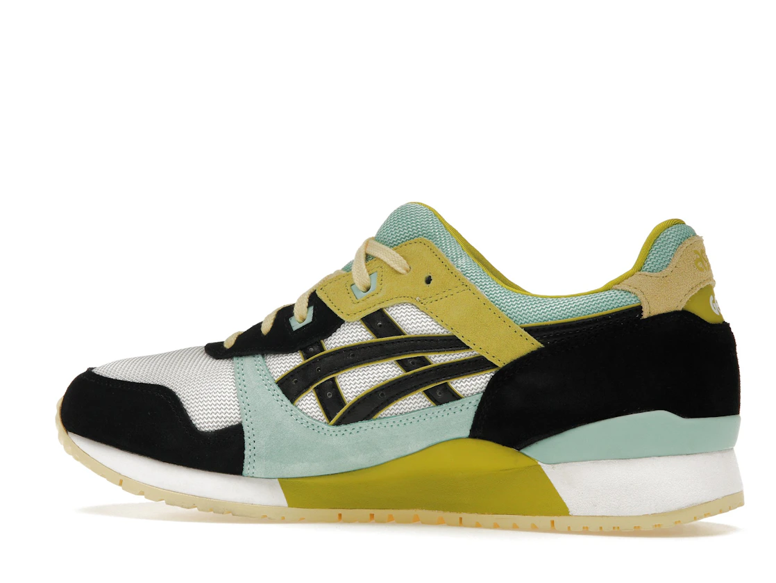 ASICS Gel-Lyte III OG White Black Moss Green Blue