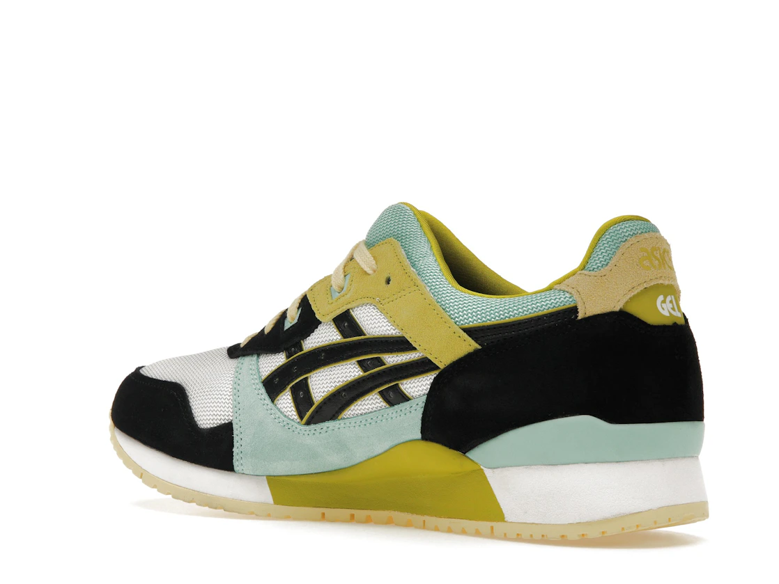 ASICS Gel-Lyte III OG White Black Moss Green Blue
