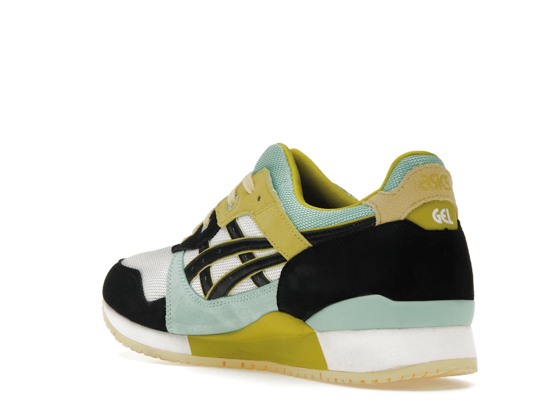 ASICS Gel-Lyte III OG White Black Moss Green Blue