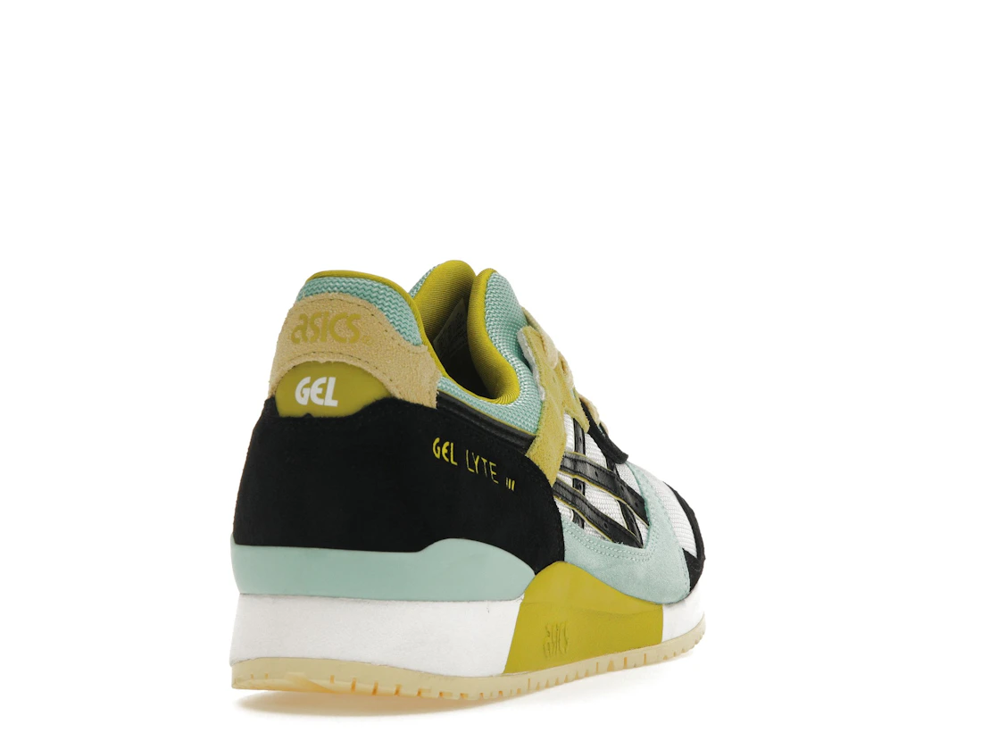 ASICS Gel-Lyte III OG White Black Moss Green Blue