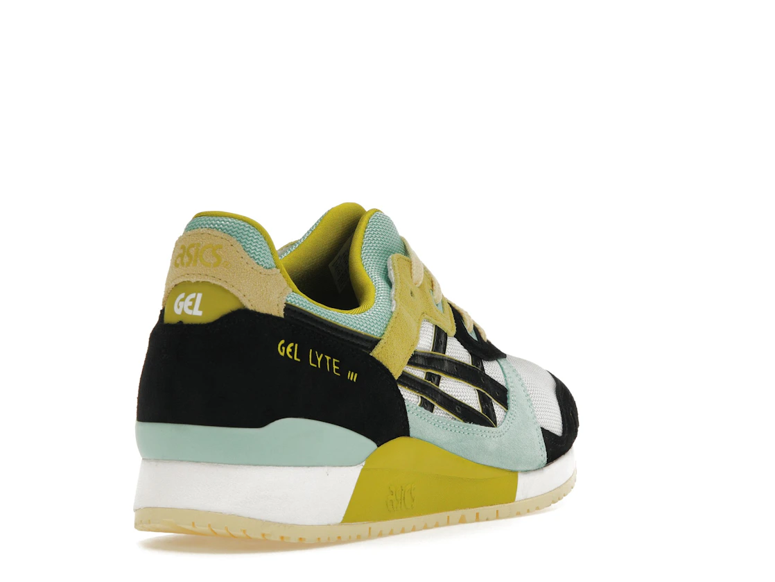 ASICS Gel-Lyte III OG White Black Moss Green Blue