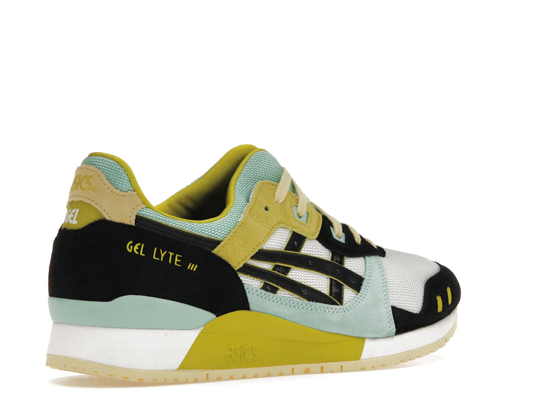 ASICS Gel-Lyte III OG White Black Moss Green Blue