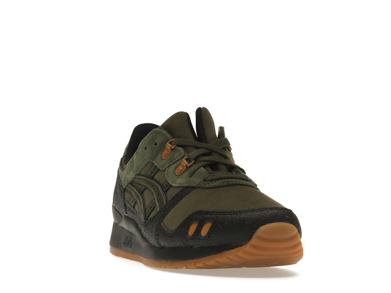 ASICS Gel-Lyte III Olive Canvas Black