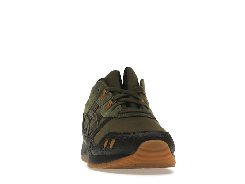 ASICS Gel-Lyte III Olive Canvas Black