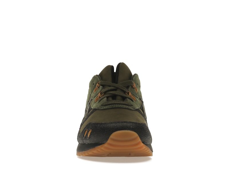 ASICS Gel-Lyte III Olive Canvas Black