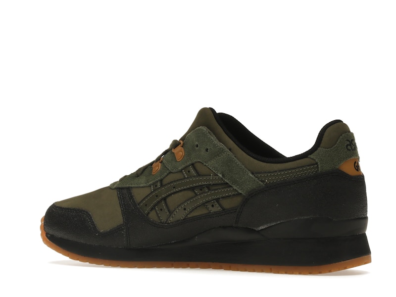 ASICS Gel-Lyte III Olive Canvas Black