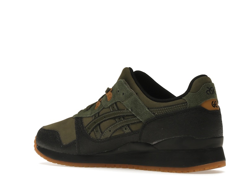ASICS Gel-Lyte III Olive Canvas Black