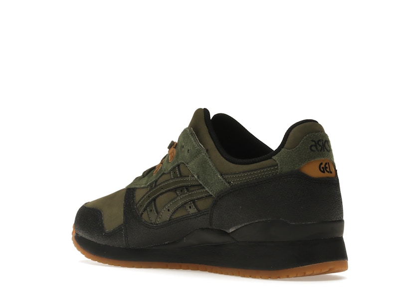 ASICS Gel-Lyte III Olive Canvas Black
