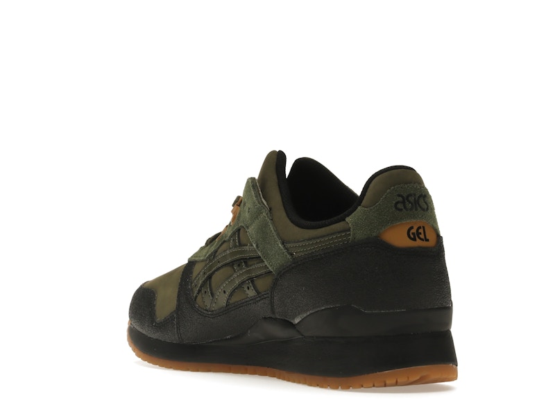 ASICS Gel-Lyte III Olive Canvas Black
