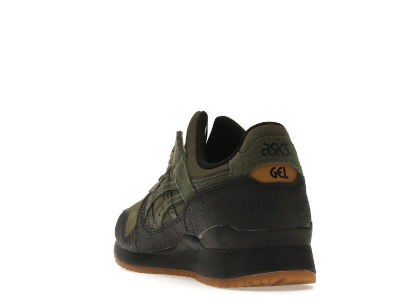 ASICS Gel-Lyte III Olive Canvas Black