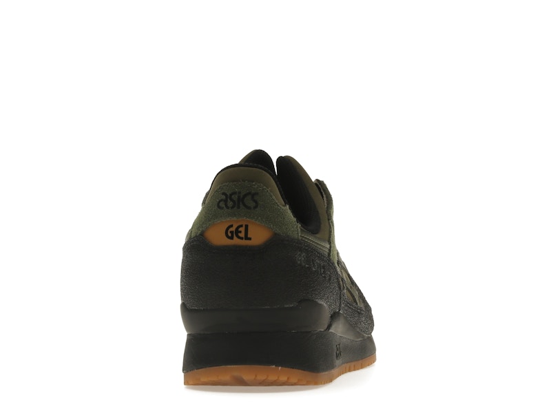 ASICS Gel-Lyte III Olive Canvas Black