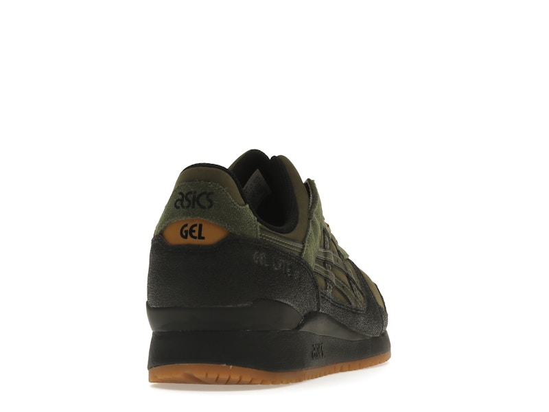 ASICS Gel-Lyte III Olive Canvas Black