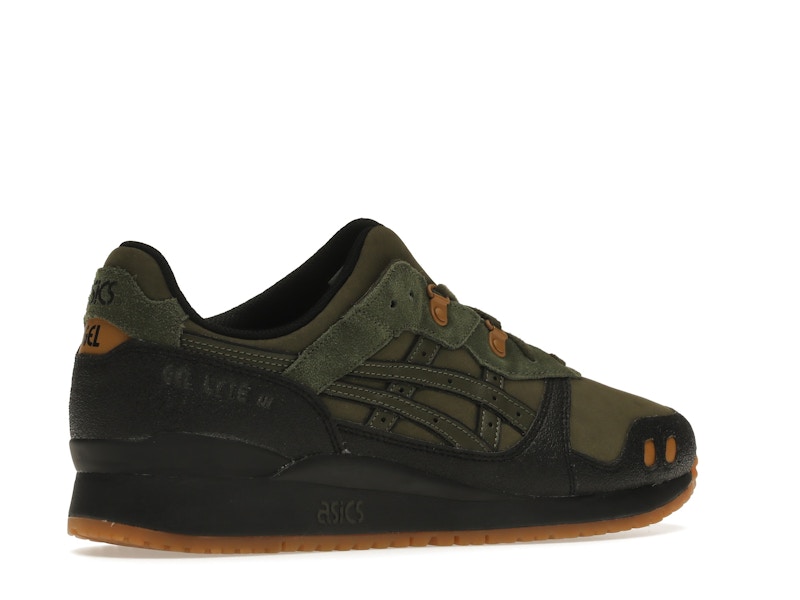 ASICS Gel-Lyte III Olive Canvas Black