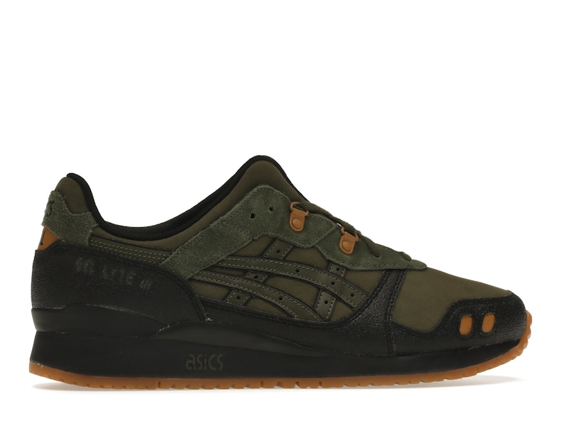 ASICS Gel-Lyte III Olive Canvas Black
