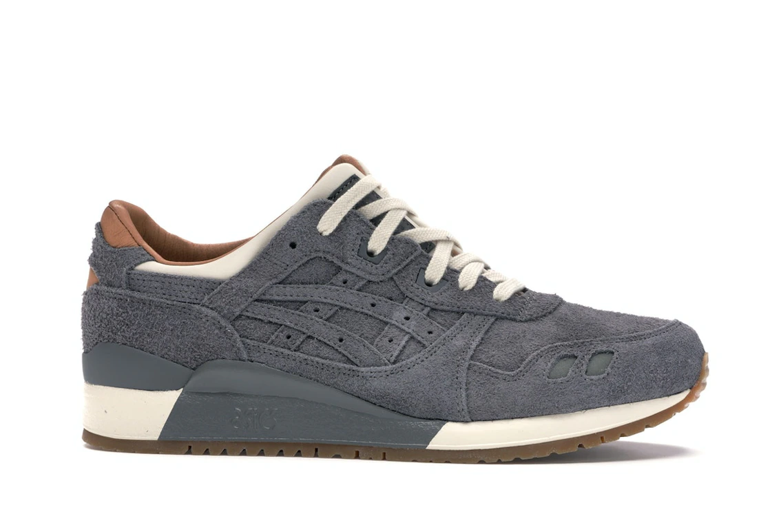 ASICS Gel-Lyte III Packer Shoes x J. Crew Charcoal Suede