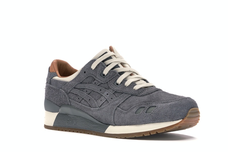 ASICS Gel-Lyte III Packer Shoes x J. Crew Charcoal Suede