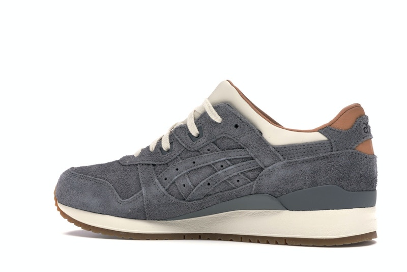 ASICS Gel-Lyte III Packer Shoes x J. Crew Charcoal Suede