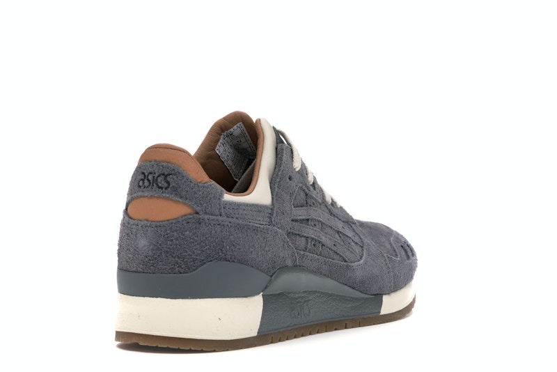 ASICS Gel-Lyte III Packer Shoes x J. Crew Charcoal Suede