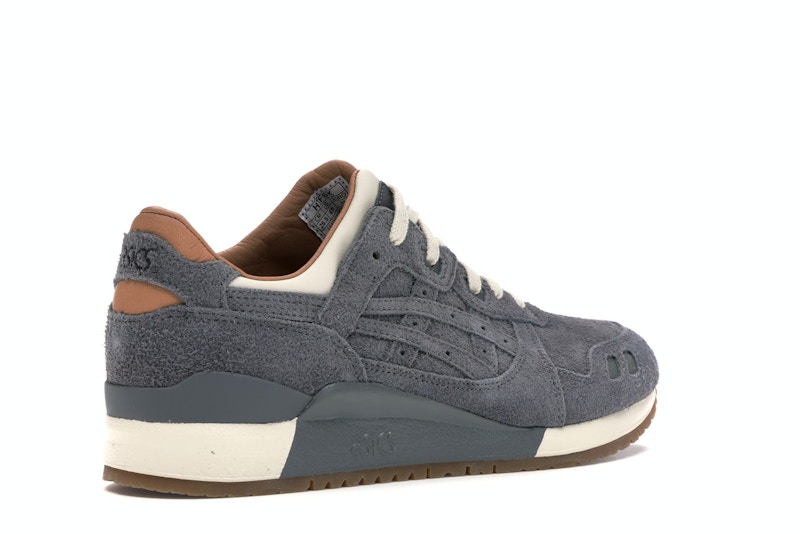 ASICS Gel-Lyte III Packer Shoes x J. Crew Charcoal Suede