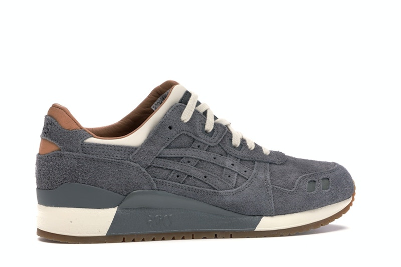 ASICS Gel-Lyte III Packer Shoes x J. Crew Charcoal Suede