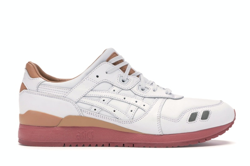 ASICS Gel Lyte III Packer Shoes x J. Crew White Buck