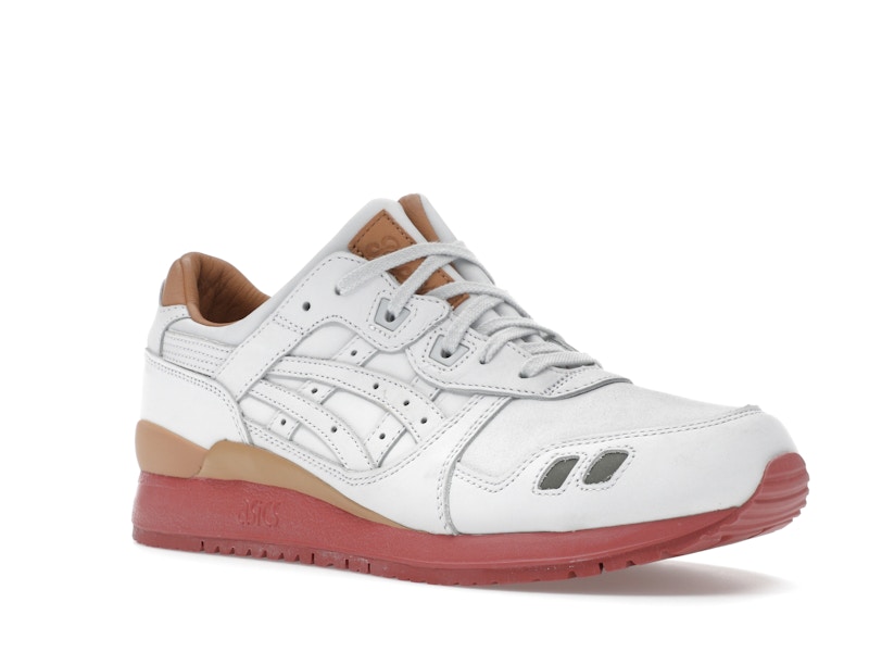 ASICS Gel-Lyte III Packer Shoes x J. Crew White Buck