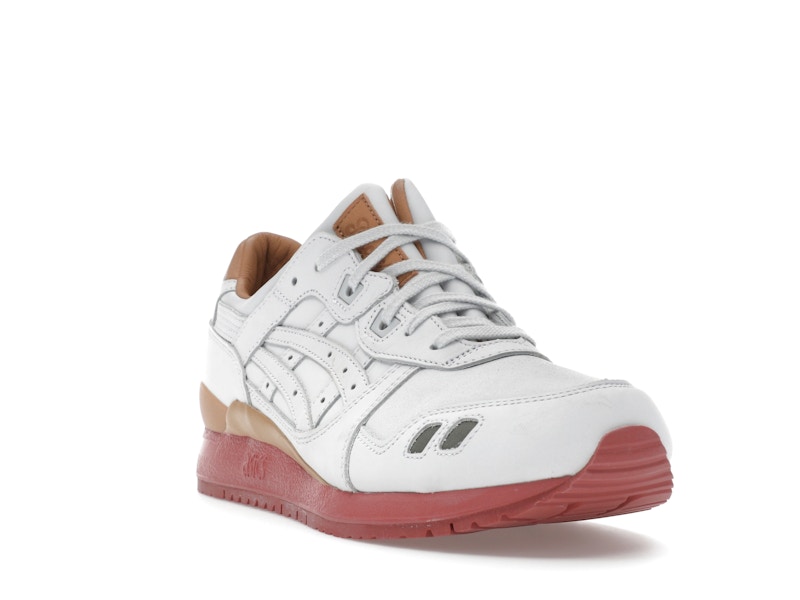 ASICS Gel-Lyte III Packer Shoes x J. Crew White Buck
