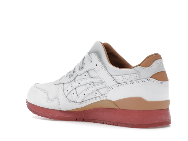 ASICS Gel-Lyte III Packer Shoes x J. Crew White Buck